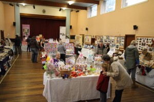 Hall Set-up for Creative Gift Fayre 261111