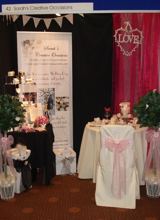 Sarah's Creative Occasions at the Ayrshire Wedding Show 2012